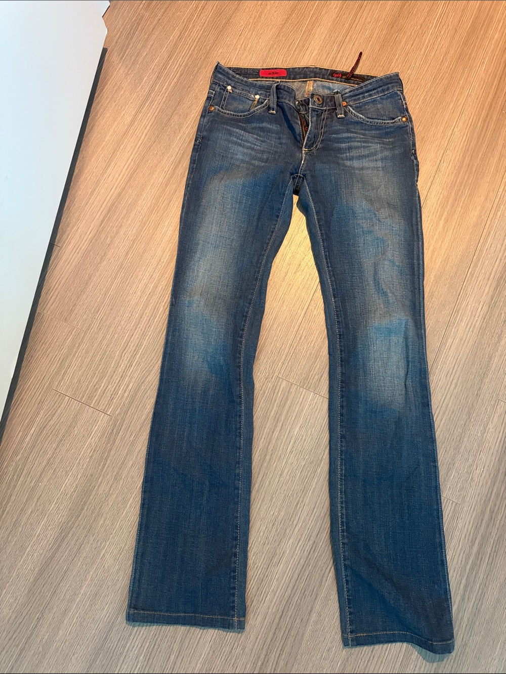 Ag Adriano Goldschmied Dark Blue Bootcut Jeans